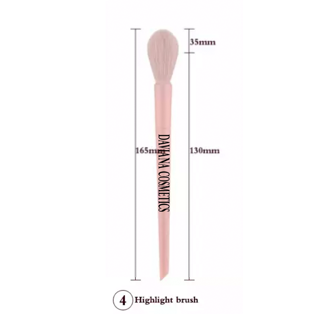 STRAWBERRY MILK 10 PCS BRUSH SET