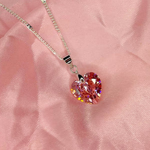 PINK DIAMOND HEART